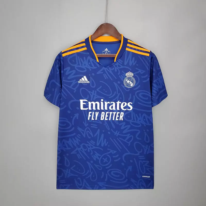 CAMISETA VISITA REAL MADRID 2021-22