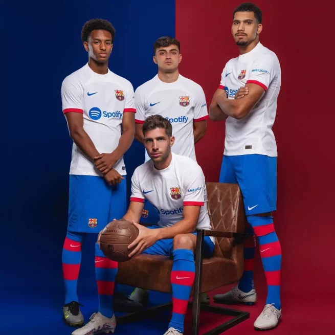CAMISETA VISITA FC BARCELONA 2023-24